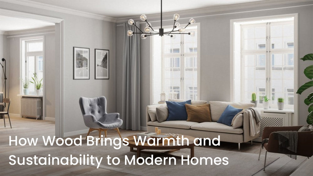 How Wood Brings Warmth and Sustainability to Modern Homes