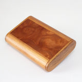 Hawthorne Burl Myrtle Slide Box