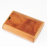 Hawthorne Burl Myrtle Slide Box